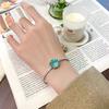 Jewelry Retro Simulation Rose Cut Colorful Treasure Color Retro Bracelet Bracelet Jewelry Heroine Stone 14Mm