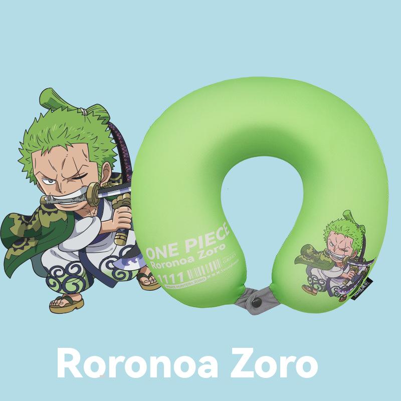 

1pc Officially Licensed One Piece Neck Pillow - Luffy, Zoro, Chopper Styles | Plush & Supportive for Restful Sleep