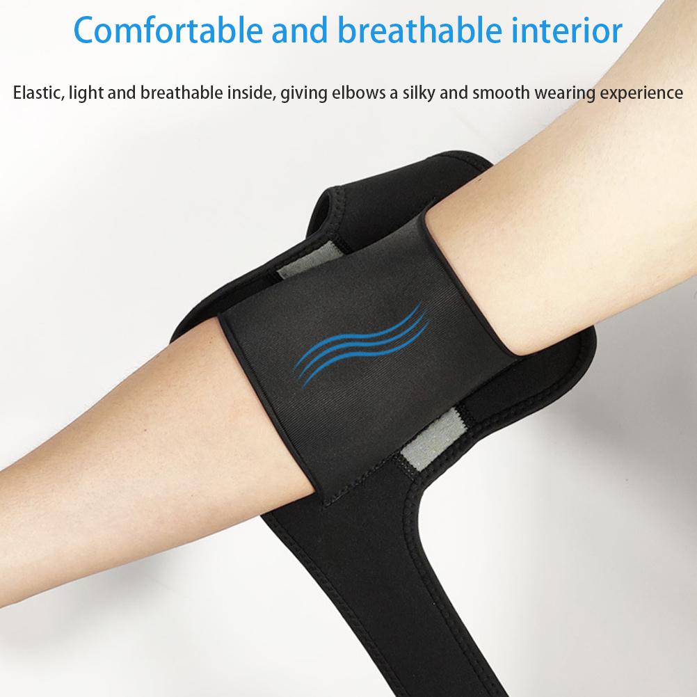 Adjustable Elbow Brace Breathable Elbow Support Pad Compressing Elbow Wrap Brace Sleeve