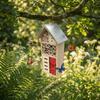Natural Wooden Insect Hotel, Bee House For Garden, Garden Insect House For Ladybugs, Lacewings, Butterfly, Bee,