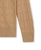 USPOLOASSN Classic Cable Collar Knit _Beige