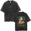 Legalize Marinara Food Funny Meme Washed Tshirt Sumer Men Women Casual Vintage Streetwear Male Cartoon Humor Oversized Tshirt