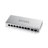 Network Switch - ZYXEL - GS1200-10v3 - 10 Ports (8x10/100/1000 + 2x SFP) - Managed L2 - Office