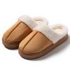 Plush Cotton Mop Thickened Winter Home Fleece Can Be Worn Outside Warm Couple Slippers Cotton Slippers