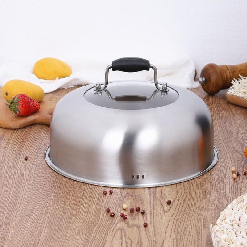 Xihe Heightened Stainless Steel Steamer Lid