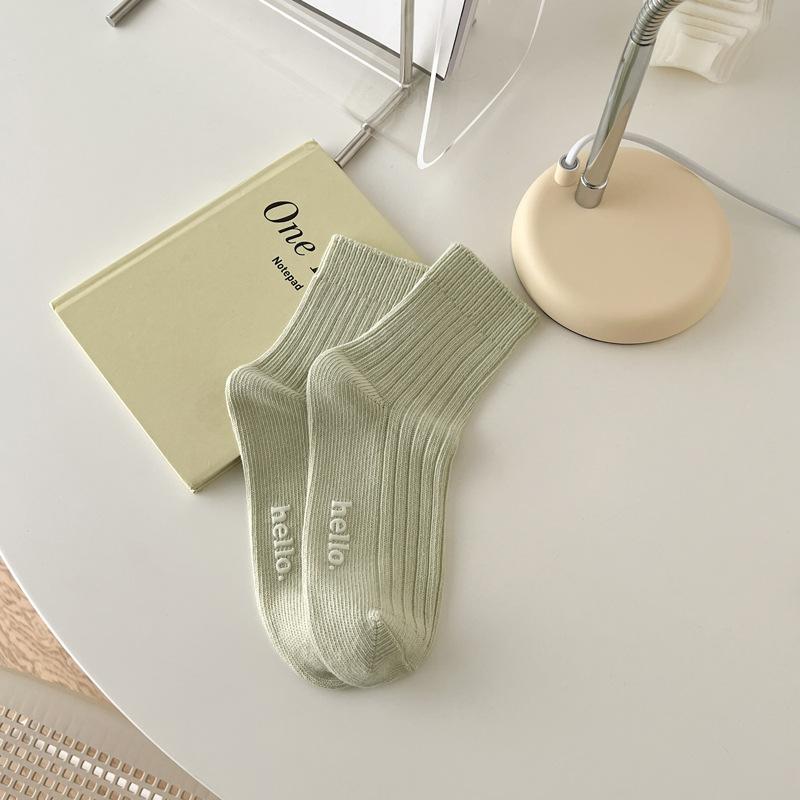 

Новые весенне-летние милые женские носки, японская мода, женские хлопковые носки, мягкие, дышащие, впитывающие пот, свежие спортивные носки Size 35-40