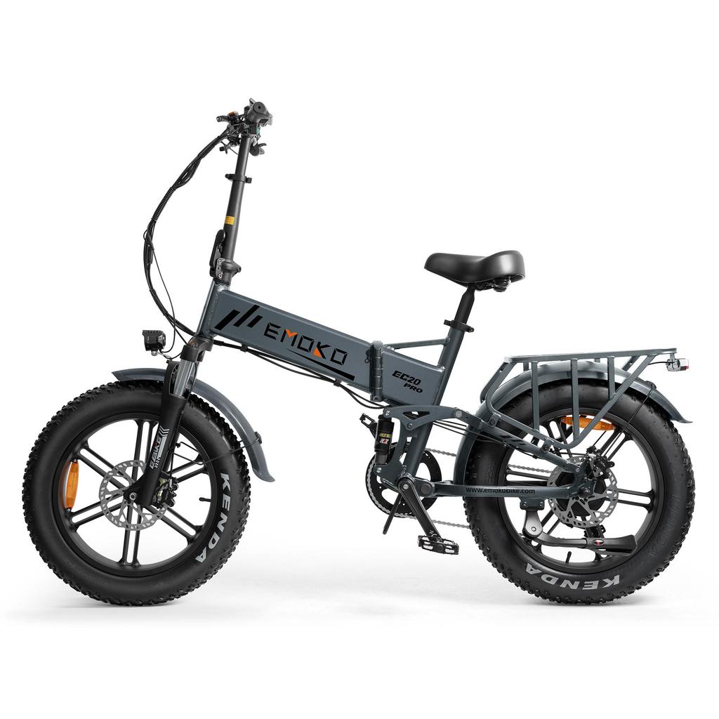 Vélo Électrique Adulte EMOKO 20" Moteur 1000W Ebike Pliant 48V 18AH Vitesse Maximale 50Km/h 7 Vitesses Charge 120Kg EC20