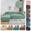 Waterproof Stretch Sofa Cover Elastic Armchair Slipcover L Shaped Covers Furniture Protector For Home Living Room 1 /2 /3 /4 Seater