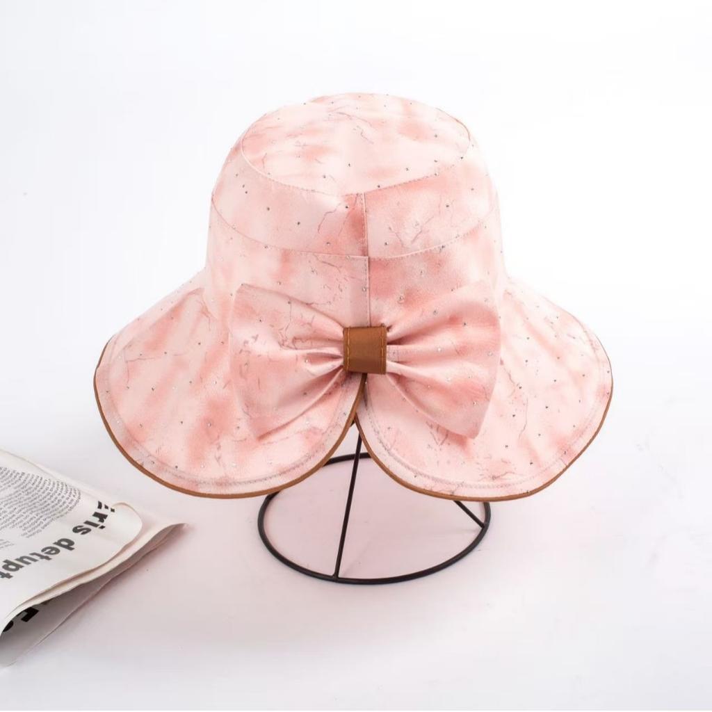 2026 Spring And Summer Women'S Big Brim New Elegant National Style Casual Sunshade Sun Hat Foldable Sunscreen Hat