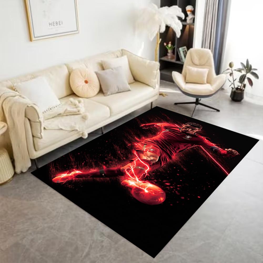 Cristiano Ronaldo Celebration Carpet Suitable for Kitchen Living Rooms Entryway Dining Room Antislip Carpet Office home decor
