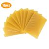 Italian Beehive Foundation Sheets - Beeswax Honeycomb Base, Multiple Sizes, Beekeeping Tools, Hive Accessories, 13.3x9cm.