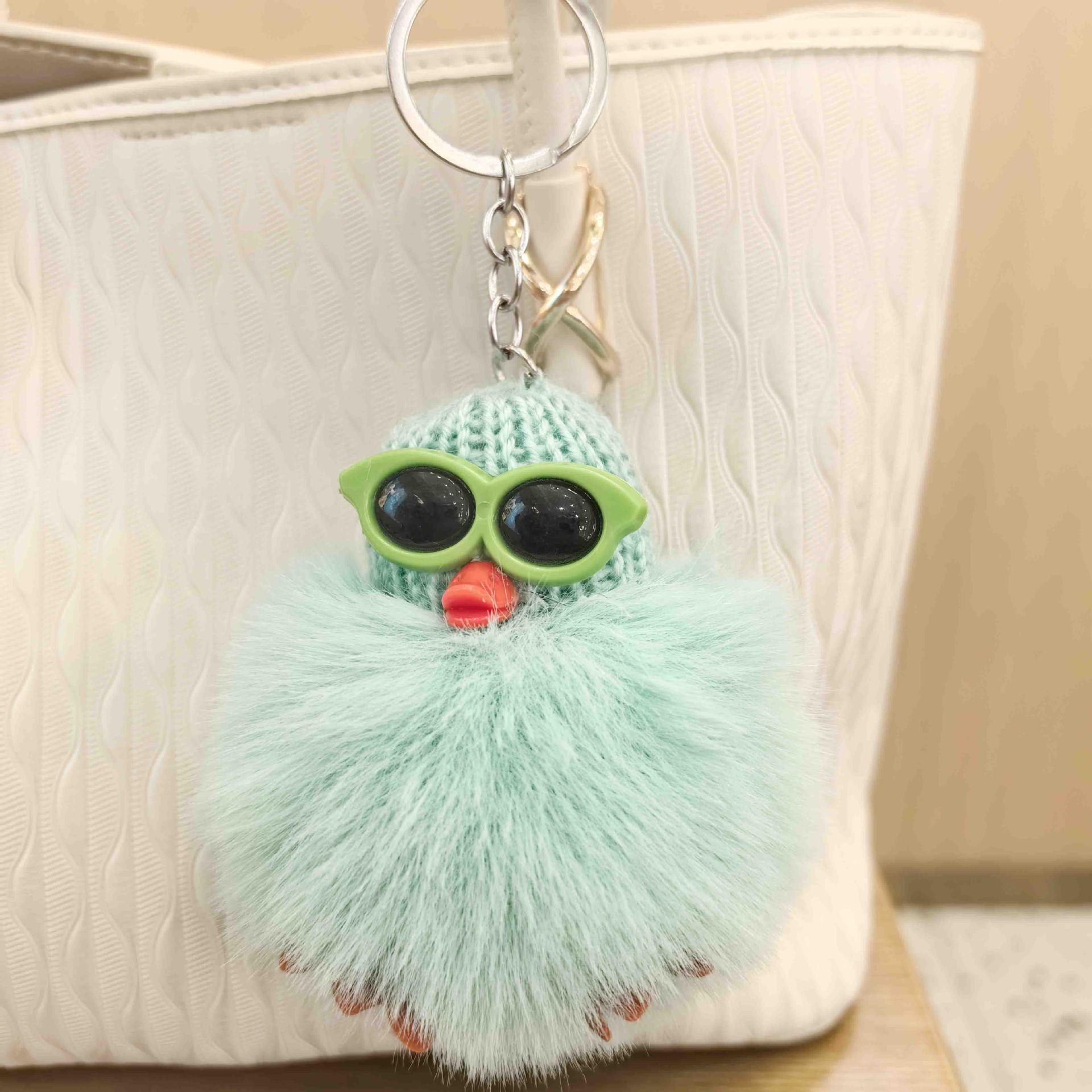 

Плюшевый Маленький Желтый Утенок Очки Маленькие Брикеты Автомобильный Брелок Студенческий Подвеска для Школьного Рюкзака Подарок для Пары