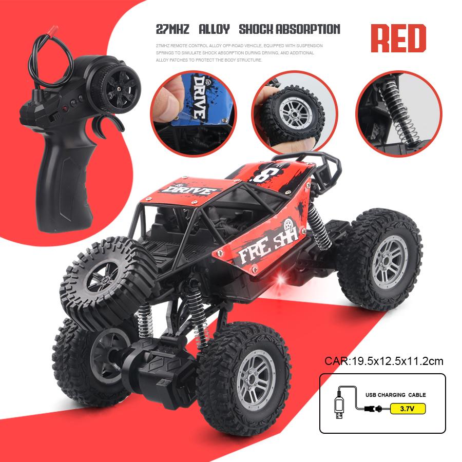 

Remote Control Car Alloy Off-Road Climbing Car Shock-Absorbing Outdoor Sand Electric Toy Car Children s Boy Car Model Gift