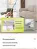 Electrostatic Wool Duster for Spring Cleaning - Removes Dust from Household Surfaces and Ceilings
