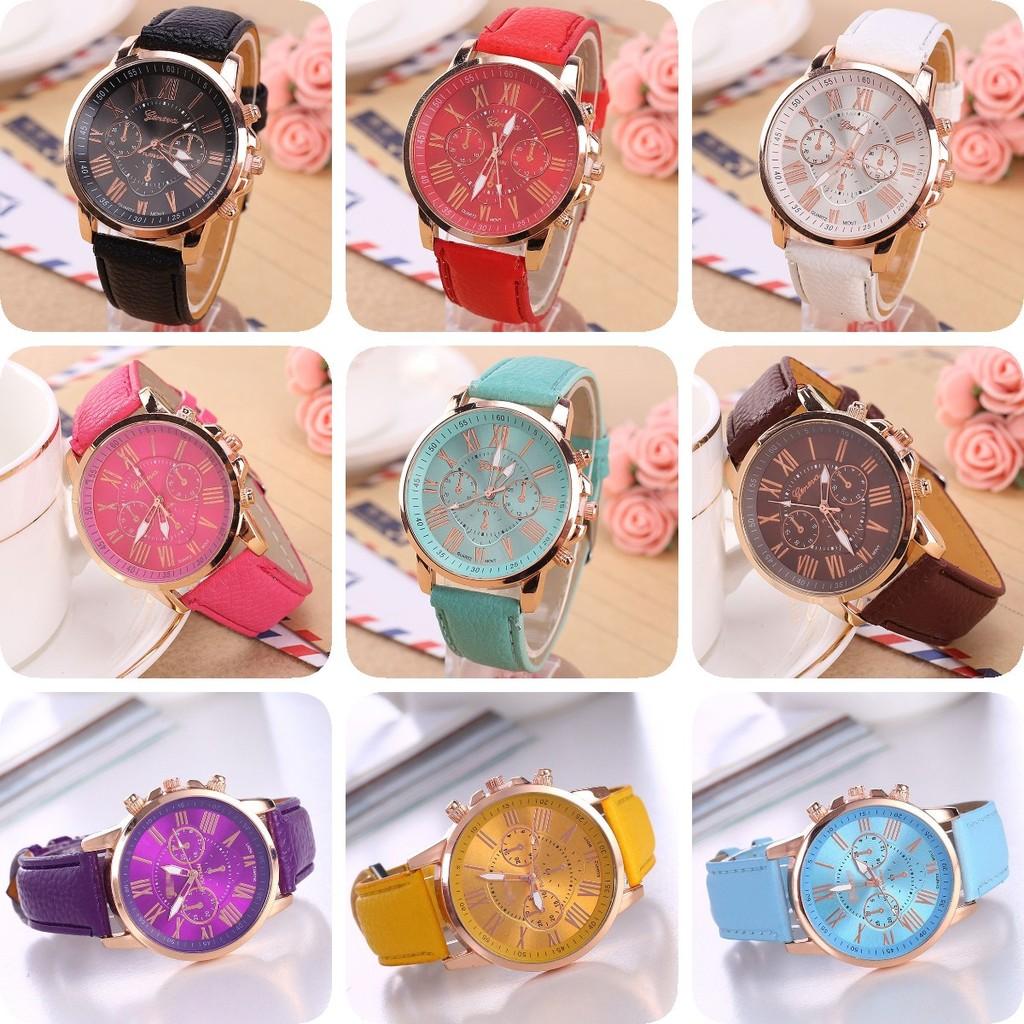 Versatile Geneva Ldn186 Women's Timepiece With Distinctive Roman Numerals And Quartz Movement