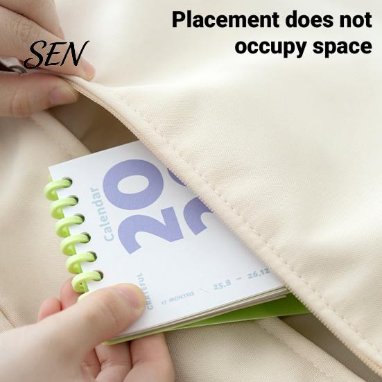 Small Desk Calendar 2027 Mini Calendar, Spiral Bound Standing Flip Monthy Desktop Schedule Planner for Home Office Daily