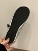Fashion IPPEUM Silver Mary Janes For Women 2025 New Fashion Round Toe Ballet Flats Shoes Ballerina