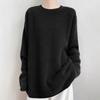 Navava Long Sleeve Knit Sweater Round Neck Nk3229