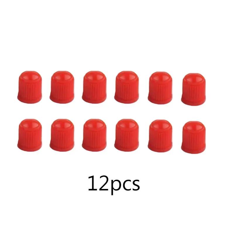 Universal Car Valve Cap Plastic Wheel Tire Air Stem Cover Black Red Blue Dust Tyre Valve Caps For Car Motorcycles Bike Bicycle