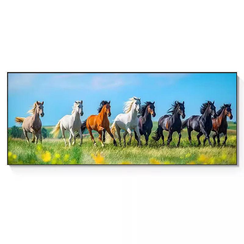 

5d Алмазная картина Полная Алмазная Новая Ма К Успеху Палка Алмазная Вышивка Крестом Алмазная Вышивка 2024 Гостиная Диван Фон Простое Мозаичное Искусство 120-60CM белый