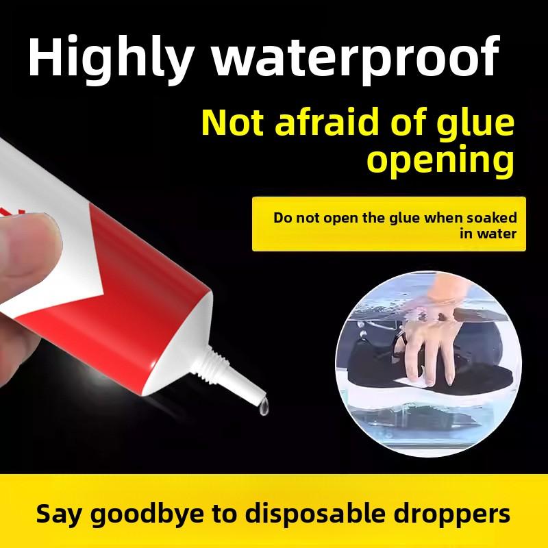 Starker Schuhreparaturkleber Super Universal Wasserdichter Schuhreparaturkleber Geeignet für Sportschuhe, Sneaker