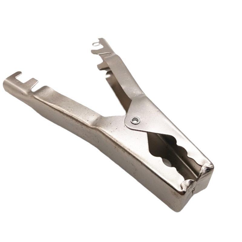 High-Current Alligator Clips - 200A/300A, 140mm Length for Car Batteries