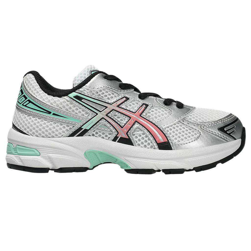 Asics Gel-1130 Synthetic Leather Mesh Preschool Cushioning Low-Top Running Shoes Kids Sneaker 1204A170-105