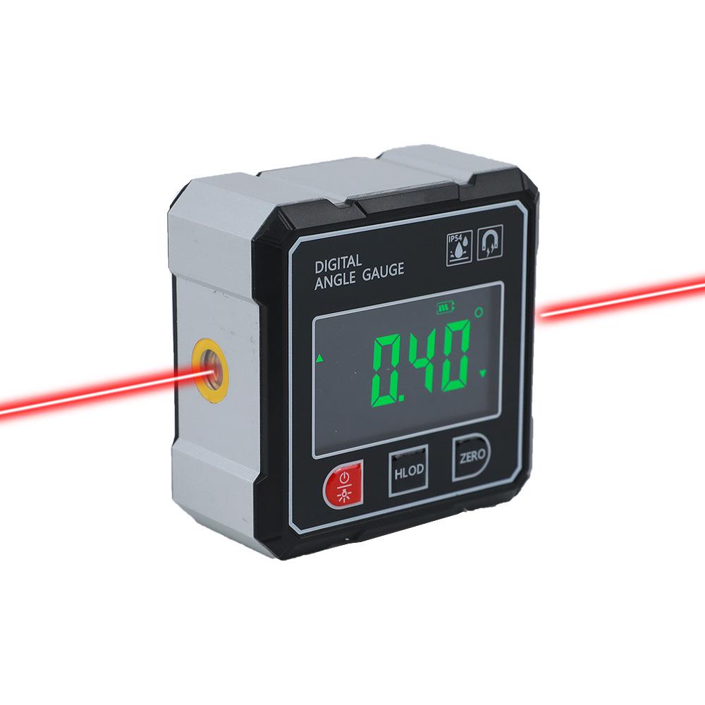 New Dual-Laser Digital Inclinometer with Strong Magnetic Base for Accurate Angle Measurements