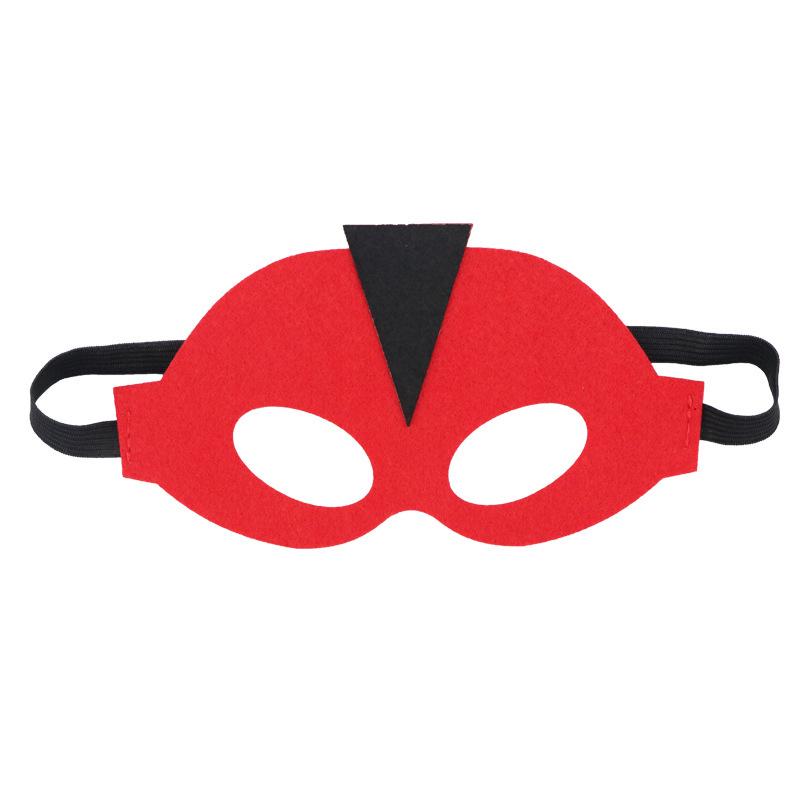 Măști de ochi din pâslă cu supereroi Marvel pentru Ziua Copilului: Omul Păianjen, Omul de Fier, Căpitanul America, Thor, Batman
