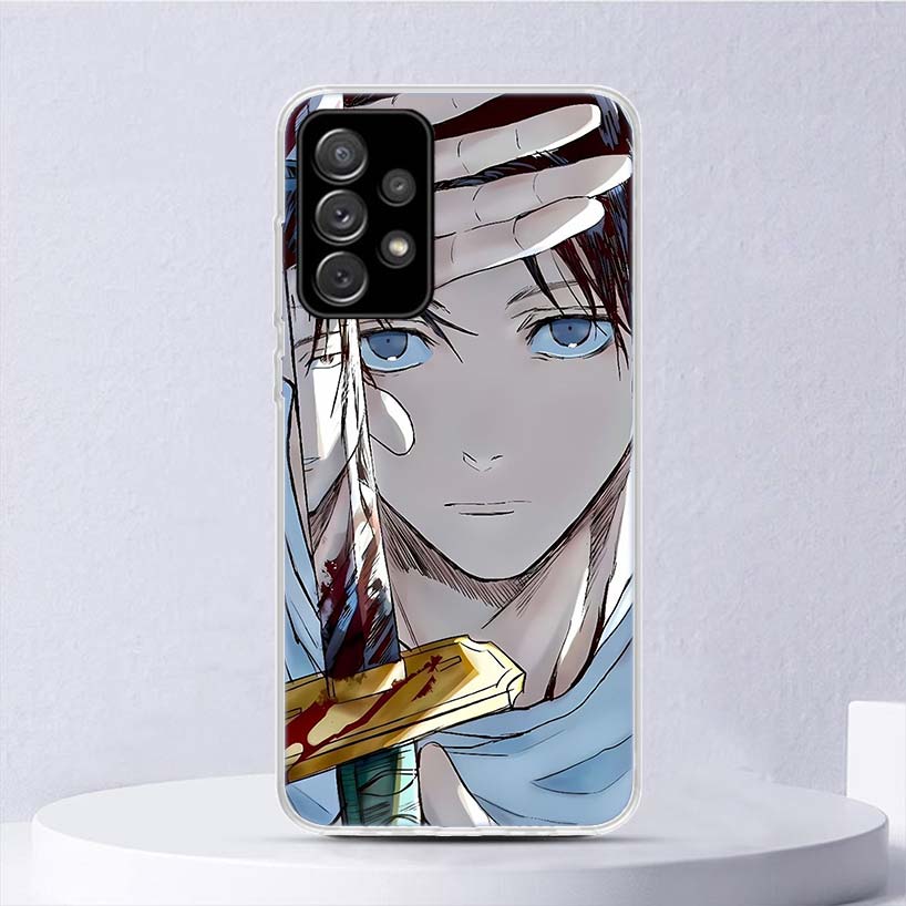 Kaisen J-Jujutsu Yuta Okkotsu Soft Case For Samsung Galaxy A52 A42 A32 A22 A12 A02S Phone Cover A50 A51 A70 A71 A41 A31 A21S A40