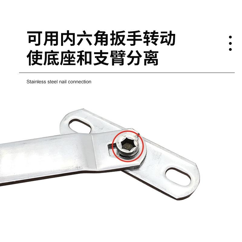 Window Limiter Support Rod Horizontal Opening Window Limit Opening Size Windproof Brace External Safety Window Lock