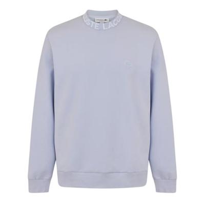 Mens Lettering Crew Neck Sweatshirt