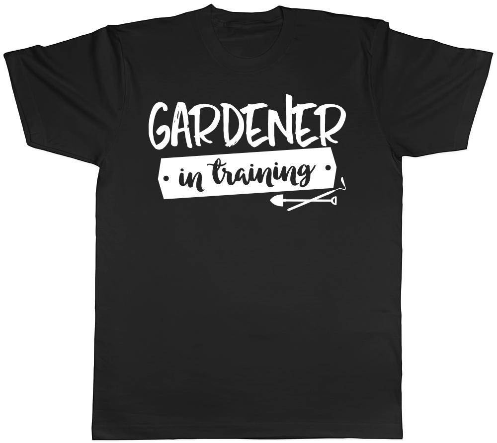 Gardener in Training Unisexs Unisexs Ladies TShirt Tee