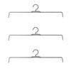 3pcs Multifunctional Stainless Steel Spring Clothes Hanger Clothes Drying Rack  Closet Storage