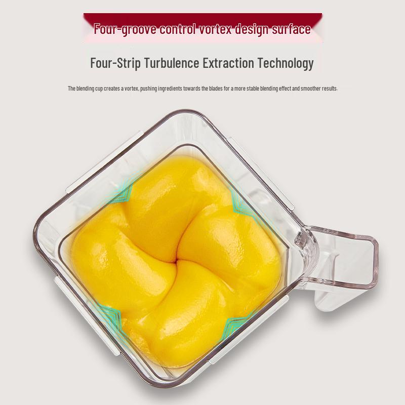 Soundproof Multifunctional Soy Milk Maker, Smoothie Blender, Ice Crusher, and Juicer with Cover