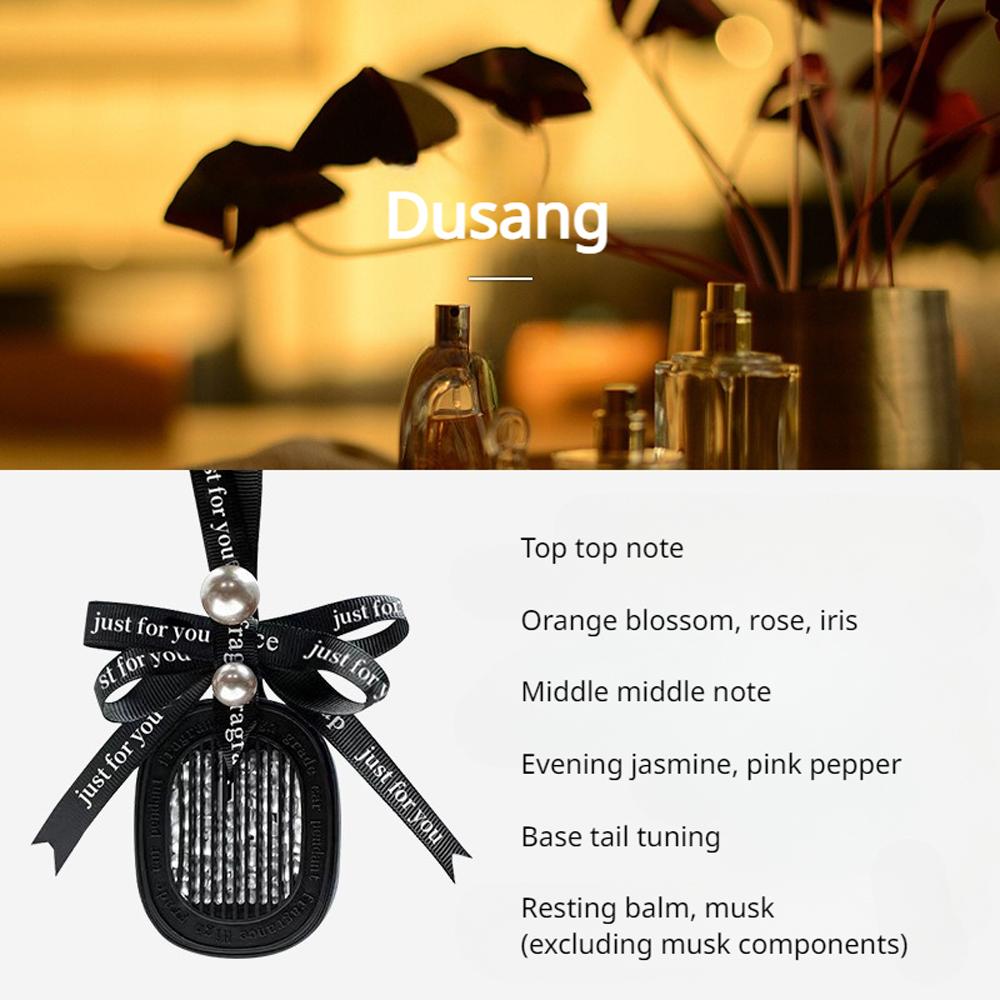 2Pcs Car Aromatherapy Diffuser Pendant High-End Long-Lasting Light Fragrance 7 Fragrance Pendants for Toyota Mercedes-Benz Bmw