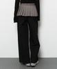Daiaegeuneol Pleats Wrap Skirt (Grey)