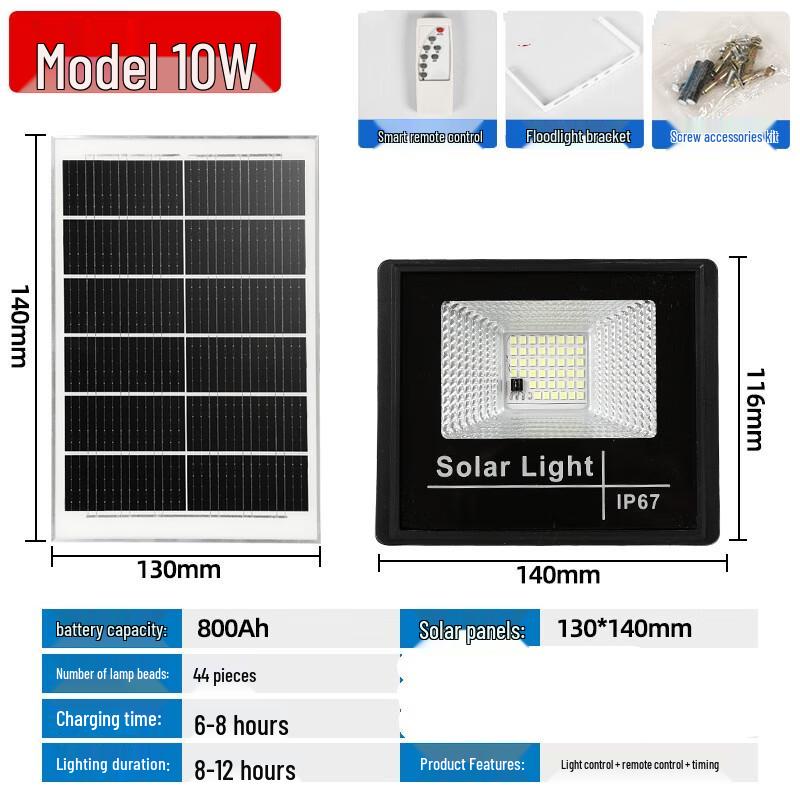 Nu Feng 35W Solar Powered Outdoor Floodlight