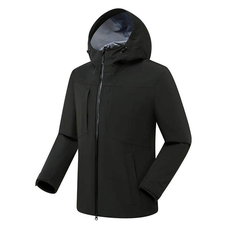 Unisex Outdoor Windproof Waterproof Warm Mountaineering Jacket for Camping and Hiking