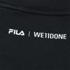 FILA × WE11DONE Fashion Trendy Minimalist Classic Casual Versatile Comfortable Loose Round Neck Pullover Short Sleeve T-Shirt F11U626106F-BK