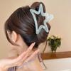 Blue Hair Claw Clip Cute Bow Sweet Girls Barrettes Crab Hair Clips Hairpins for Women Fashion Hair Accessories Headwear Headband
