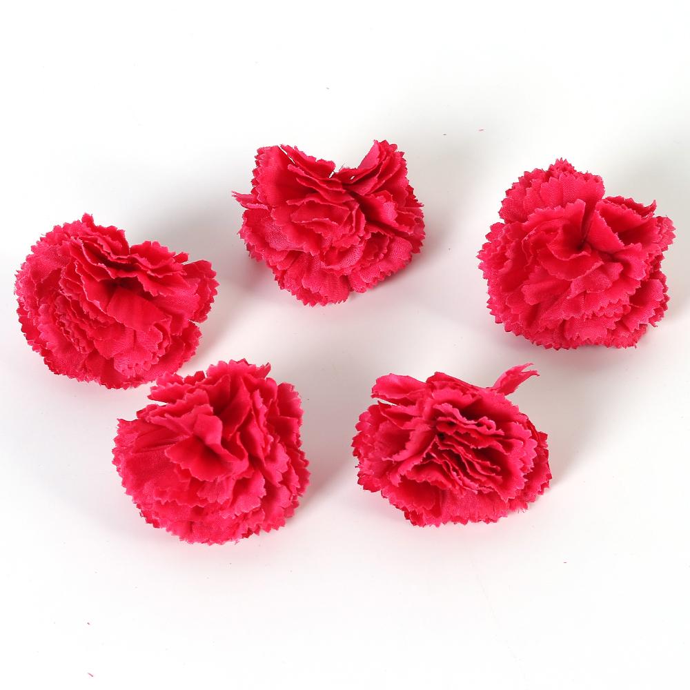 10/20Pcs Rose Artificial Flower Head Christmas Fake Flower Table Home Room Decor DIY Wreath Wedding Decoration Navidad Accessory