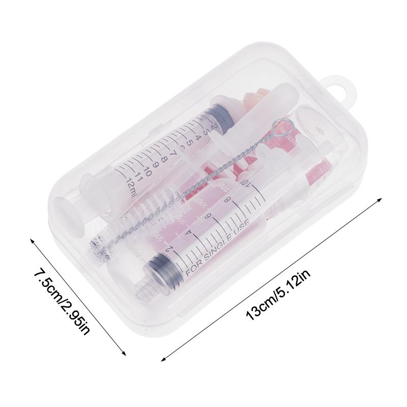Newborn Pet Feeding Bottle Kit For Dog Cats Hamster Feeding Pacifier For Medicine Feeding With Silicone Nipple Pet Baby Supplies