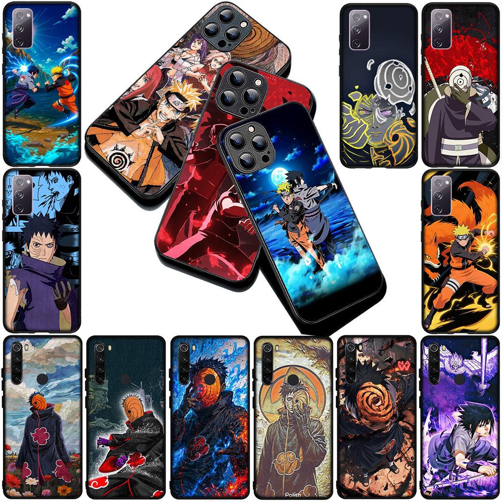 Phone Cover for Samsung Galaxy A35 A36 A55 A26 A05 A06 A14 A50 A51 A53 A54 A12 A13 A23 Case Uchiha Tobi Narutos Obito Sasuke