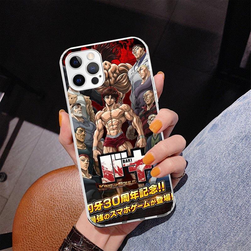 

Baki the Grappler Original Anime Phone Case For iPhone 17 Air 16 Pro Max 16E 15 + 14 Plus 11 12 13 Mini 7 8 SE Gift Print Cover iPhone 17 Air