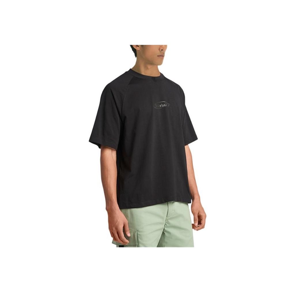 Timberland Round Neck Loose Fashion Skin-Friendly Short Sleeve T-Shirt Men Tops Black A6DGS-001