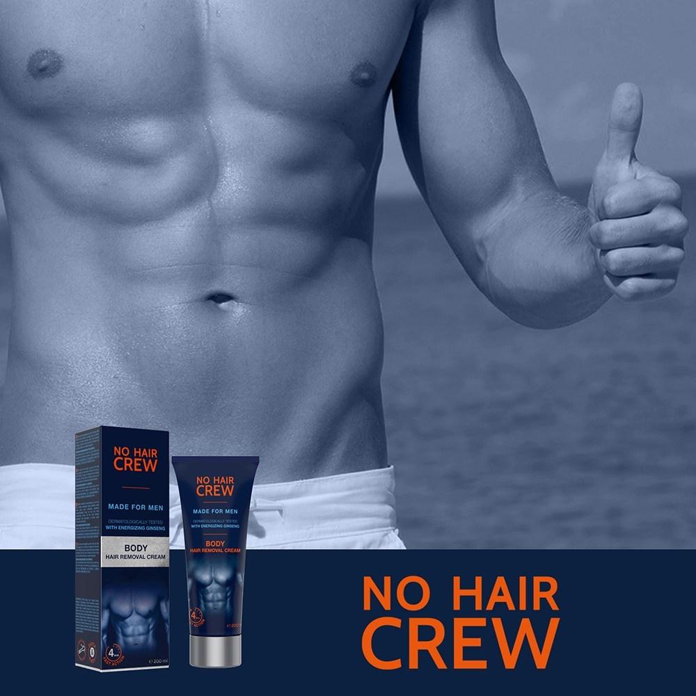 No Hair Crew Body Hair Removal Cream for general areas, 200ml, 1 unit