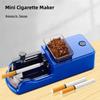 Automatic Triple Size Electric Cigarette Rolling Machine, 8.0/6.5/5.5mm Adjustable High Power Roller for Home Use