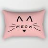30x50cm Cute Cartoon Small Animal Elegant Couple Home Living Room Bedroom Decorative Rectangle Pillow Case Sofa Cushion Cover
