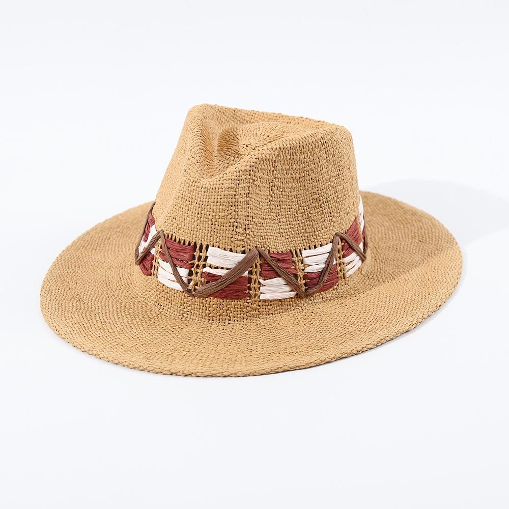 Cappello da Spiaggia a Tesa Larga 2026 per Donna, Cappellino Parasole a Tesa Larga Primavera Estate, Cappello da Sole con Protezione UV